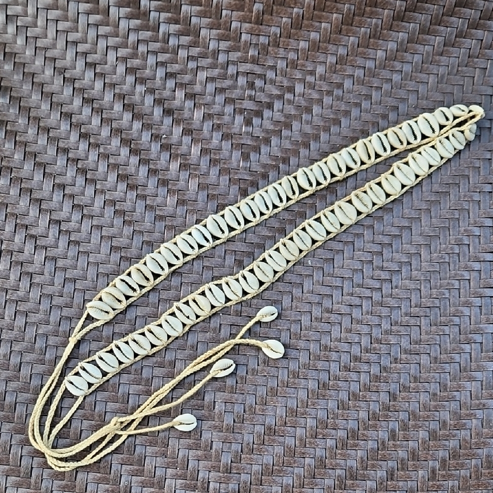 Real Shell Beige Belt 🌟 Boho Style